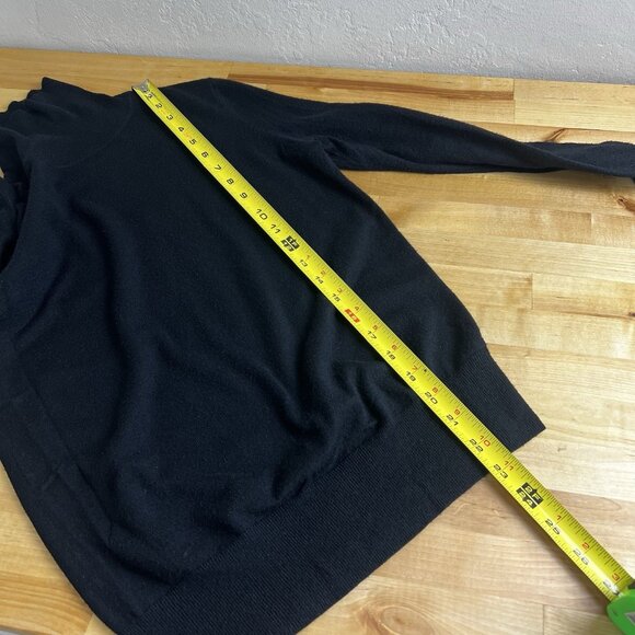 AYR Sweater Turtleneck Black Knit Viscose Blend Long Sleeve Women's Size XS - Picture 11 of 11